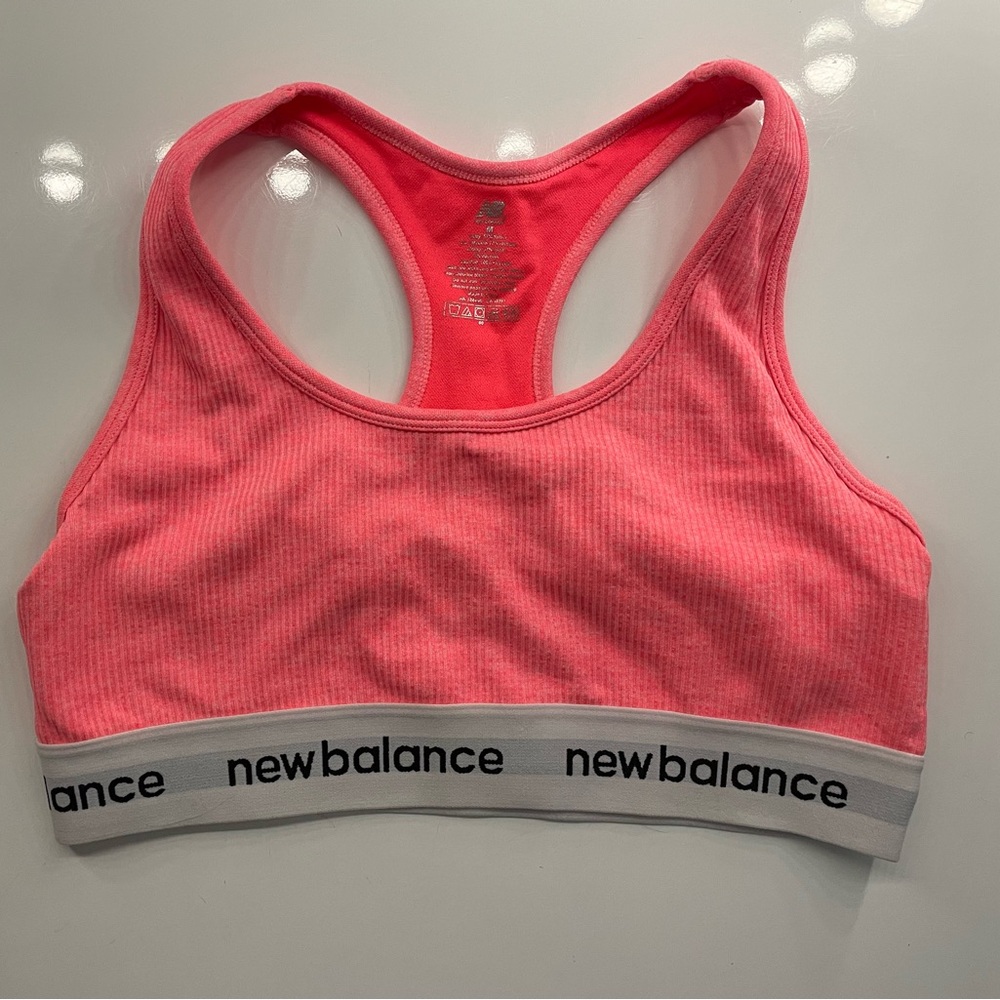 New Balance Pink Sports Bra